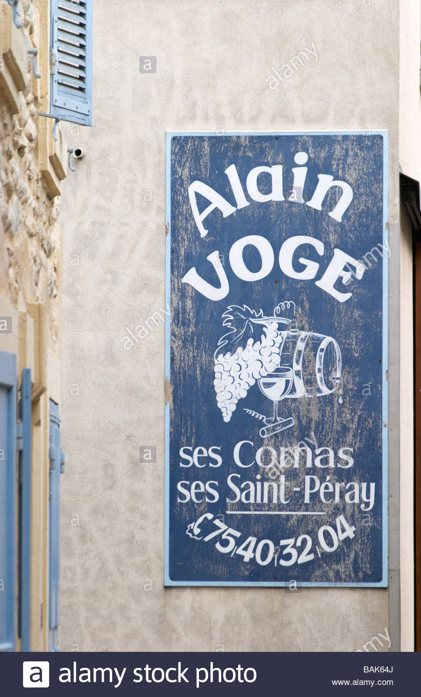 (image for) Alain Voge CORNAS LES CHAILLES 2016 (GL)